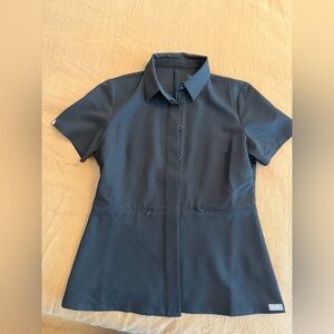 NWOT Figs Women's black Button-Down Shirt
